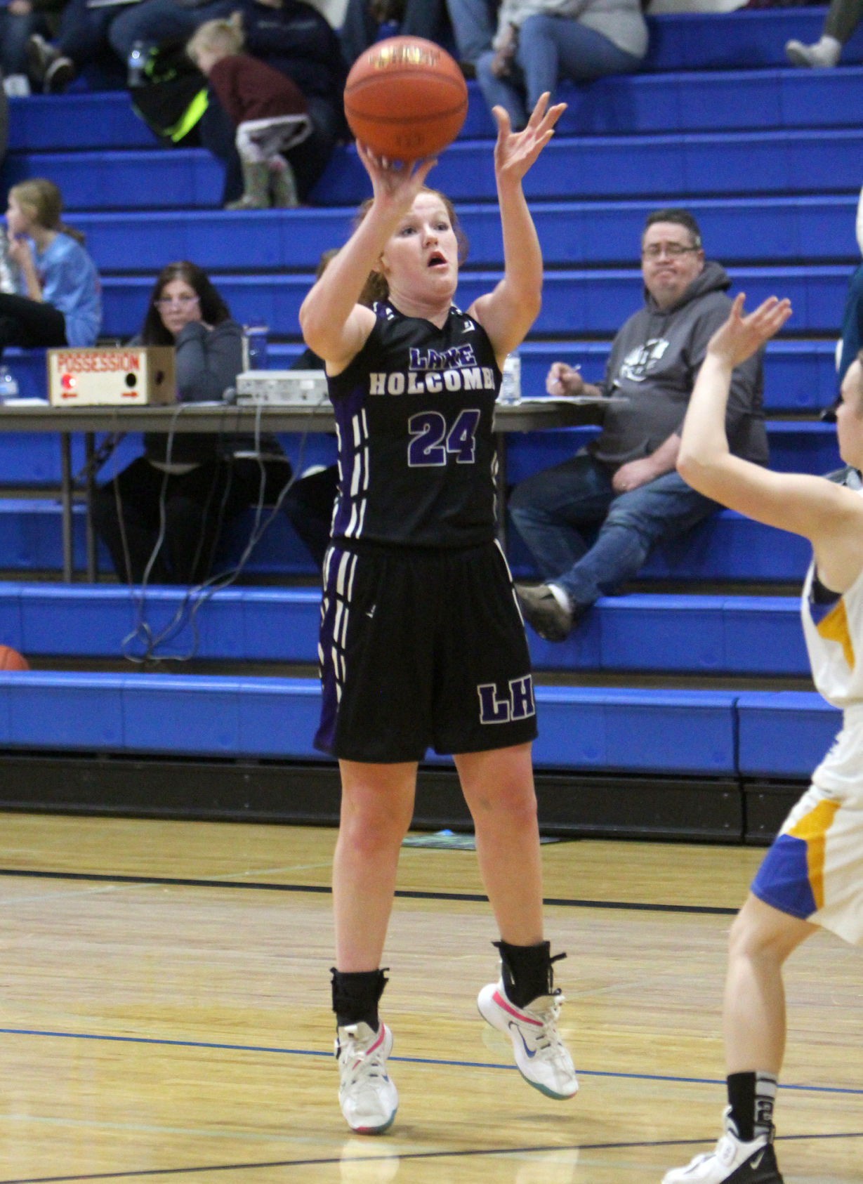 Lake Holcombe at Cornell girls basketball 1-14-22